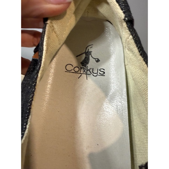 Corkys Kayak Black Denim Slip On Loafer Shoes Women Size 10 - Picture 6 of 7